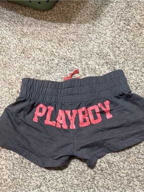 PLAYBOY shorts medium does have bleach stain on side